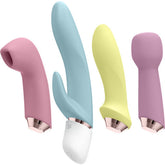SATISFYER - MARAVILLOSO MONTAJE VIBRADOR Y AIRE PULSADO PARA HORNO